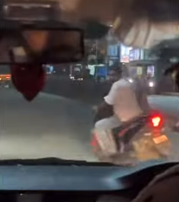 car-blocked-scooter-rider-atrocity-bengaluru