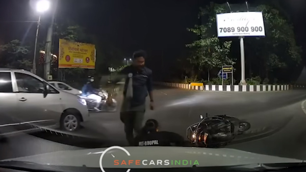 mahindra-scorpio-maruti-dzire-scooter-accident-video