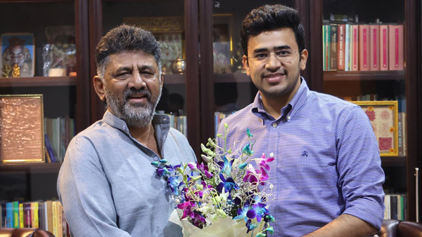 Tunnel Road: ಬೆಂಗಳೂರಿಗೆ ಸುರಂಗ ರಸ್ತೆ ಬೇಡ, ಉಪಮುಖ್ಯಮಂತ್ರಿ ಡಿಕೆಶಿ ಭೇಟಿಯಾದ ತೇಜಸ್ವಿ ಸೂರ್ಯ