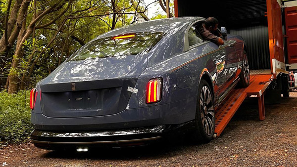 Rolls Royce: 9 ಕೋಟಿಯ ರೋಲ್ಸ್ ರಾಯ್ಸ್ ಸ್ಪೆಕ್ಟರ್ ಎಲೆಕ್ಟ್ರಿಕ್ ಕಾರು ಚೆನ್ನೈಗೆ ಆಗಮನ, ಮಾಲೀಕ ಯಾರು?