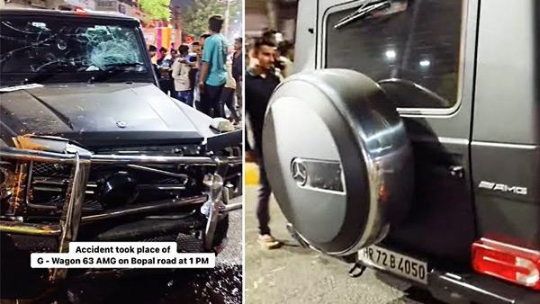 mercedes-g-wagon-suv-accident-gujarat-viral-video