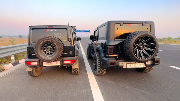 Maruti Suzuki Jimny vs Mahindra Thar