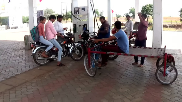 motorized-bed-steering-wheel-pedals-attached-to-couch-viral-video