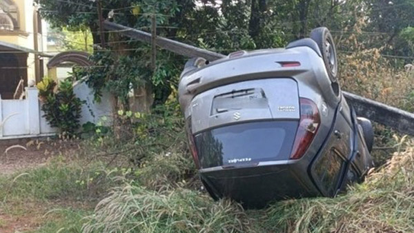 Udupi: ಮಾರುತಿ ಸುಜುಕಿ ರಿಟ್ಜ್ ಪಲ್ಟಿ.. ಪ್ರಯಾಣಿಕರು ಸುರಕ್ಷಿತ, ಅದ್ಬುತ ಈ ಕಾರು!