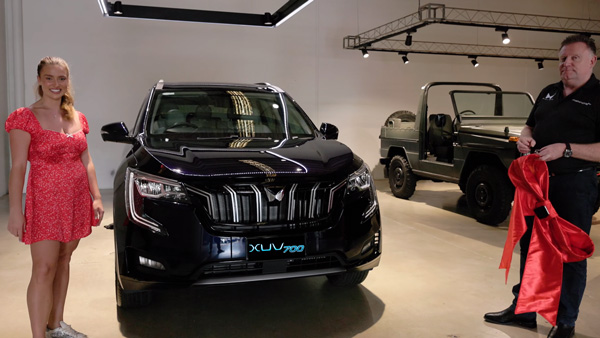 ವಿದೇಶದಲ್ಲೂ ಮಹೀಂದ್ರಾಗೆ ಭಾರೀ ಜನಪ್ರಿಯತೆ: XUV700 ವಿತರಣೆ ಪಡೆದ ಖ್ಯಾತ ಕ್ರಿಕೆಟಿಗನ ಪುತ್ರಿ