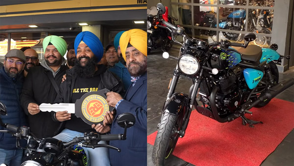 First Royal Enfield Shotgun 650 Delivered In India