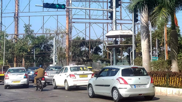 Janapnese Technology Testing In Bengaluru Traffic