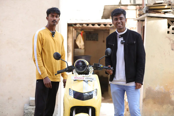 Drone Prathap Gifted Scooter 