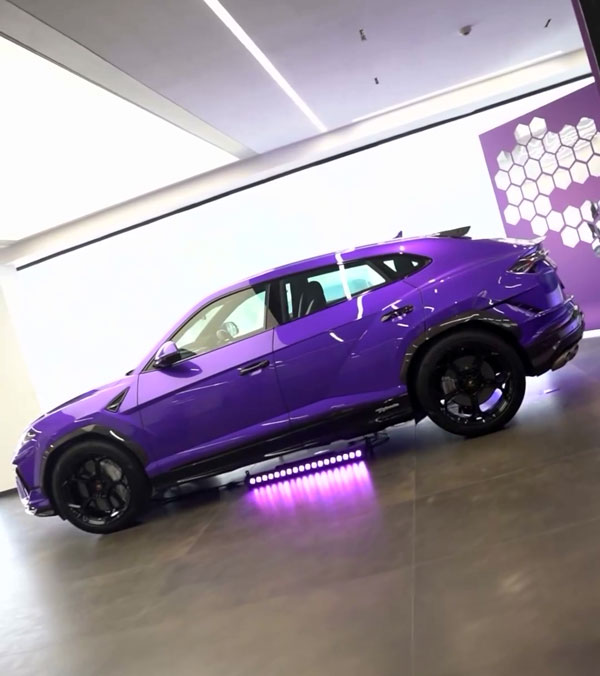 Instagram Celebrities Bought New Lamborghini Urus Performante Viola Pasifae