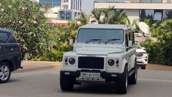 Mollywood Super Star Mammootty Spotted With 2012 Model Land Rover Defender