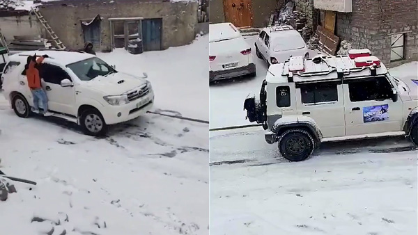 Maruti Suzuki Jimny Tows Toyota Fortuner Easily, Video Went Viral