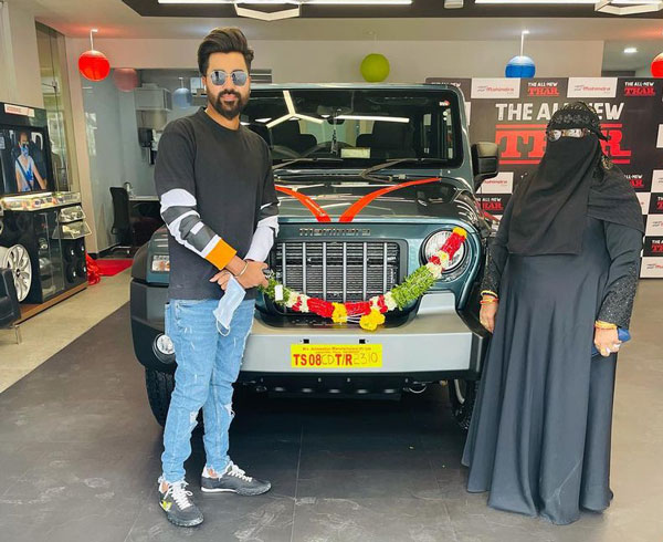 Indian Cricketers Who Received Thar Car Gift From Anand Mahindra 