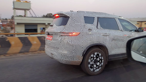TATA Safari Electric SUV Spy Shots Spotted Ahead Of Launch