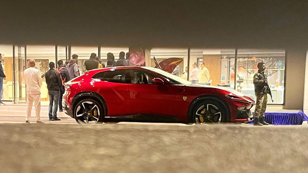 Ferrari Purosangue At Ananth Ambani s Event Set To Drop Sharukh Khan