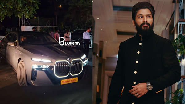 Allu Arjun Birthday Father Allu Aravind Gifted Bmw 7 Series Car Sources