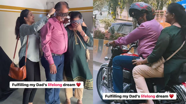 Daughter Gifts Father His Dream bike Royal Enfield Classic 350