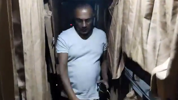 Health Minister Dinesh Gundu Rao Travel KSRTC Ambari Dream Class Bus