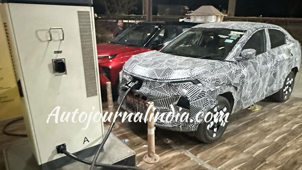 Tata Curvv Electric Car Spied Again In Charging Station Expected Range And Price