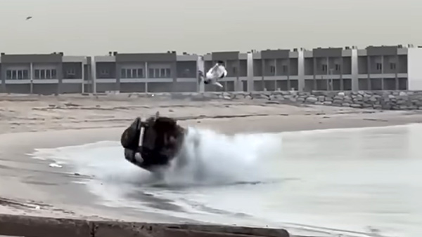 Careless Car Driving Man Thrown To The Air Best Example For Seat belt Importance