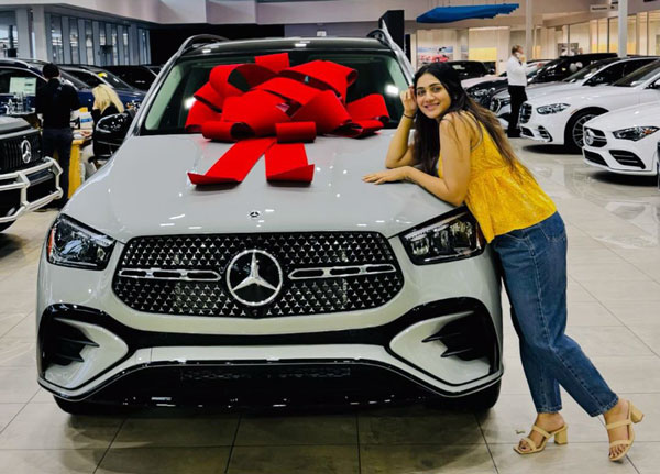 Actress Archana Lakshminarasimhaswamy Car