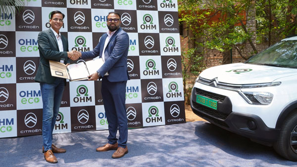 citroen-and-ohm-e-logistics-sign-mou-for-1000-citroen-e-c3-evs