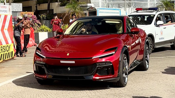 Akash Ambani Driving Rs 10 5 Crore Ferrari Car Without Wearing Seatbelt Details