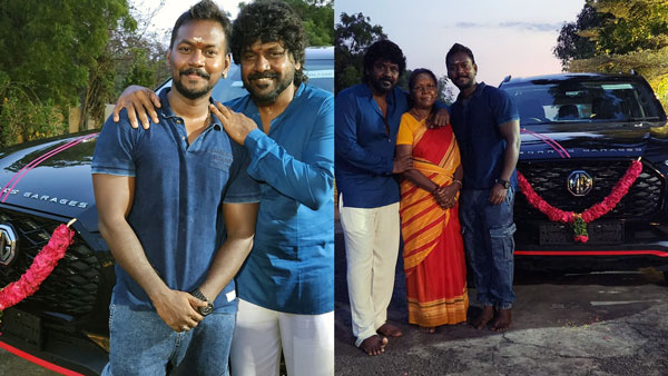 Actor Raghava Lawrence Gifts MG Gloster Car To His Brother Elviin Details