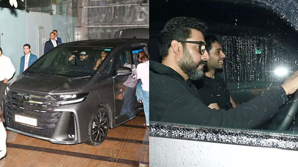 Abhishek Bachchan Spotted New Toyota Vellfire Car Details