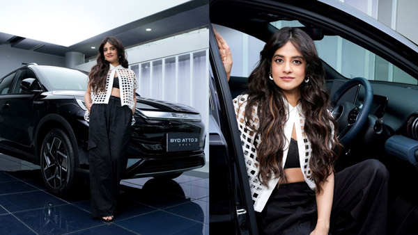 Famous Singer Jasleen Royal Brought New Byd Atto 3 Electric Car Details