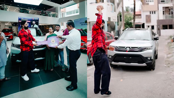 Actor Karthik Mahesh wins Bigg Boss Kannada 10 Receives Brezza Car