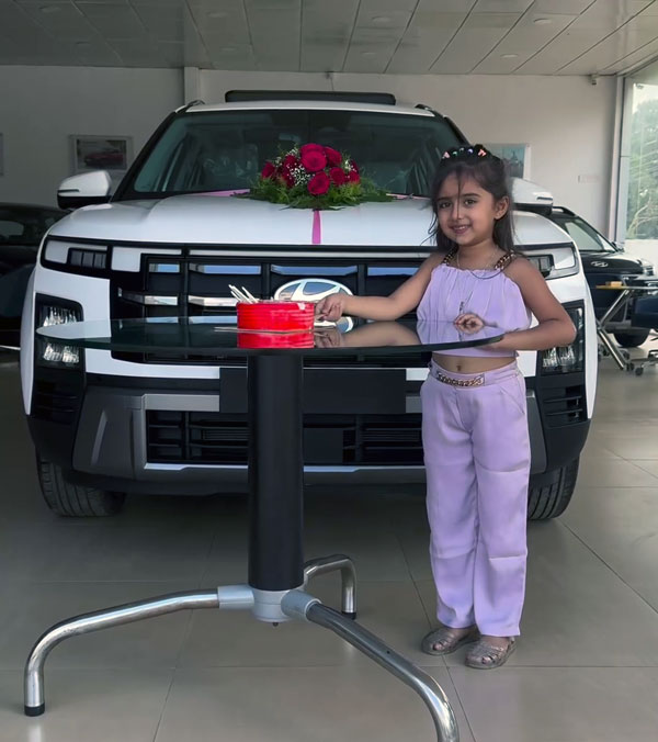 Child Artist Nishita New Hyundai Creta