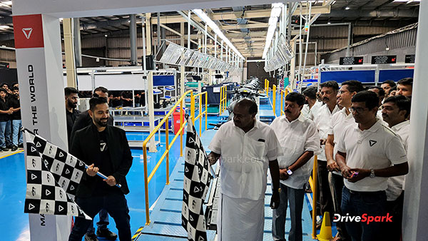 Ultraviolette Export F77 Bikes For European Countries H d Kumaraswamy Flagged Off