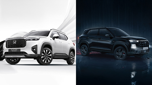 Honda Elevate Apex Vs Hyundai Creta Knight Edition