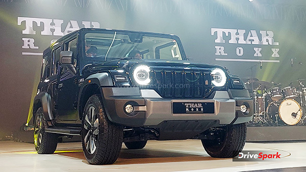 Mahindra Thar Roxx 5 Door First Unit Sold Rs 1 31 Crore Details