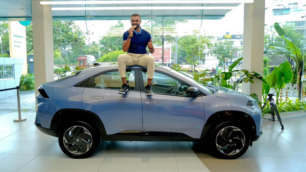 Tata Motors Gifts New Curvv Ev For Paris Olympic Medal Winner Famous Hockey Goalkeeper PR Sreejesh