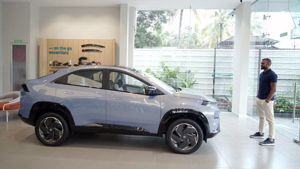 Tata Motors Gifts New Curvv Ev For Paris Olympic Medal Winner Famous Hockey Goalkeeper PR Sreejesh