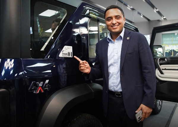 First Mahindra Thar Roxx For Rs 1 31 Crore This Person Bought Details