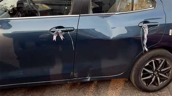 New Maruti Suzuki Dzire Sedan First Accident Report What Happened Details