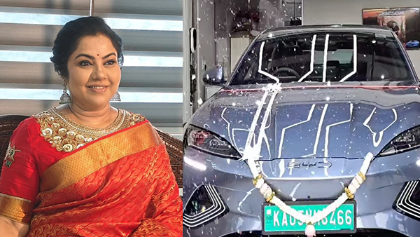 Kannada Famous Actress Tara Buys New Byd Seal Electric Sedan