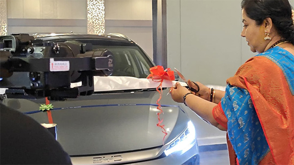 Kannada Famous Actress Tara Buys New Byd Seal Electric Sedan