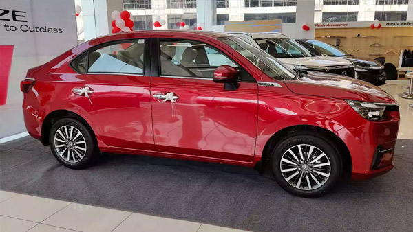 New Honda Amaze Sedan Reaching Dealerships Price Mileage And Features Details