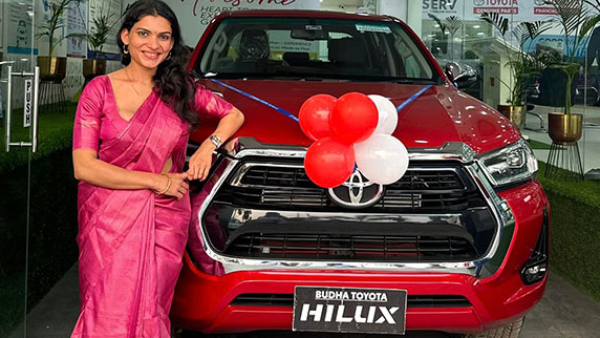 Actor Resmi R Nair Buys New Toyota Hilux Details