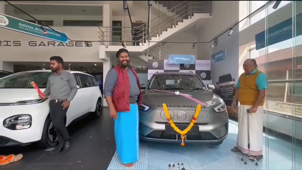 Bigg Boss Kannada 5 Contestant Sameer Acharya Buys New MG ZS EV Details