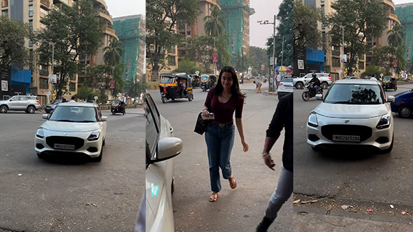 Shraddha Kapoor Spotted In Maruti Suzuki Swift