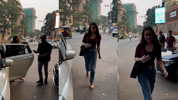 Shraddha Kapoor Spotted In Maruti Suzuki Swift