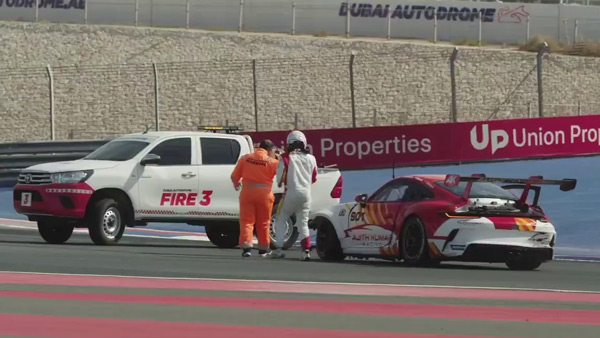 Famous Actor Ajith Kumar Car Accident Video Goes Viral