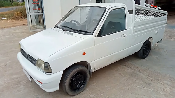 Maruti 800 And Alto Cars Convert As A Pickup Truck Just Rs 55 000 For Buy Details