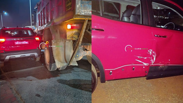 New Skoda Kylaq Suv First Accident Report What Happened Details