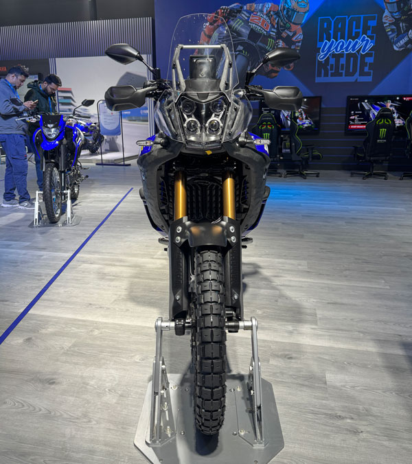 Auto Expo 2025 Yamaha Tenere 700 Bike Showcased at Bharat Mobility Expo