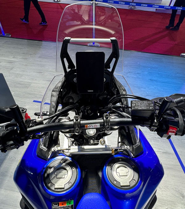 Auto Expo 2025 Yamaha Tenere 700 Bike Showcased at Bharat Mobility Expo